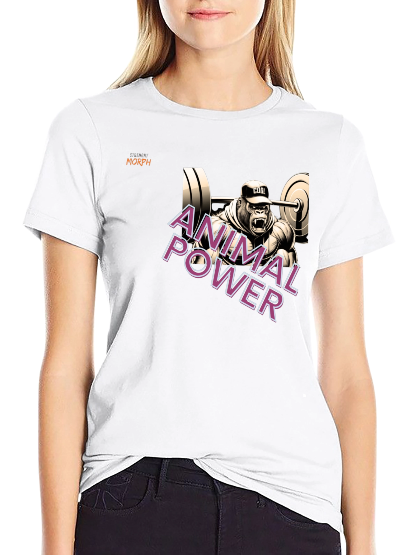 Animal Power Gorilla Gym T-Shirt