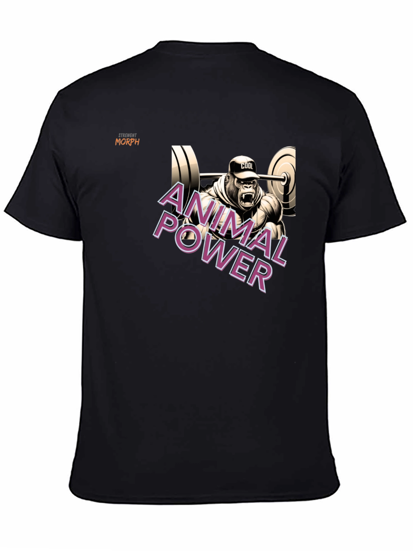 Animal Power Gorilla Gym T-Shirt