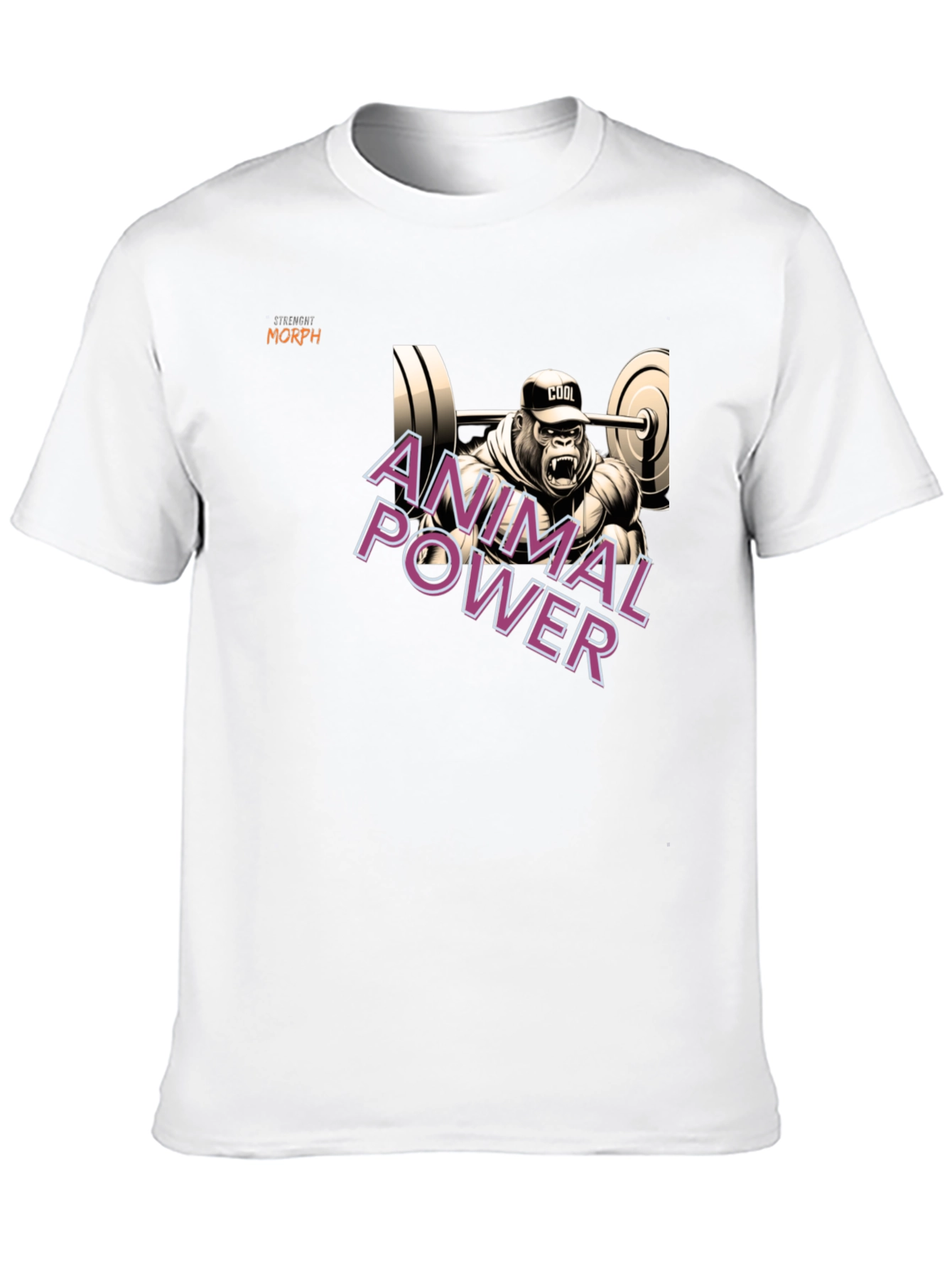 Animal Power Gorilla Gym T-Shirt