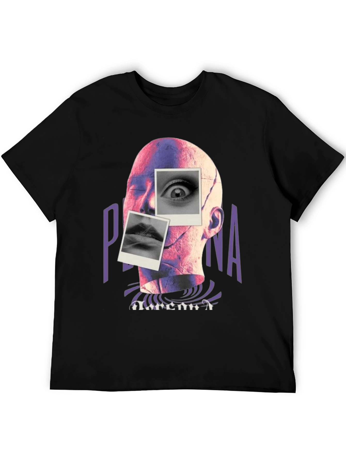 Abstract Persona Graphic Tee - Unique Art T-Shirt