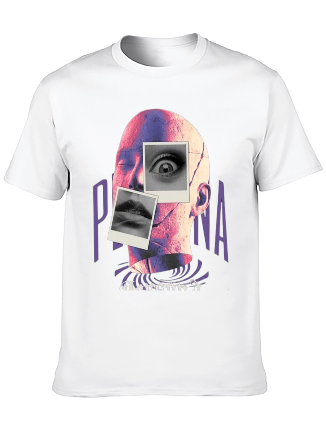 Abstract Persona Graphic Tee - Unique Art T-Shirt