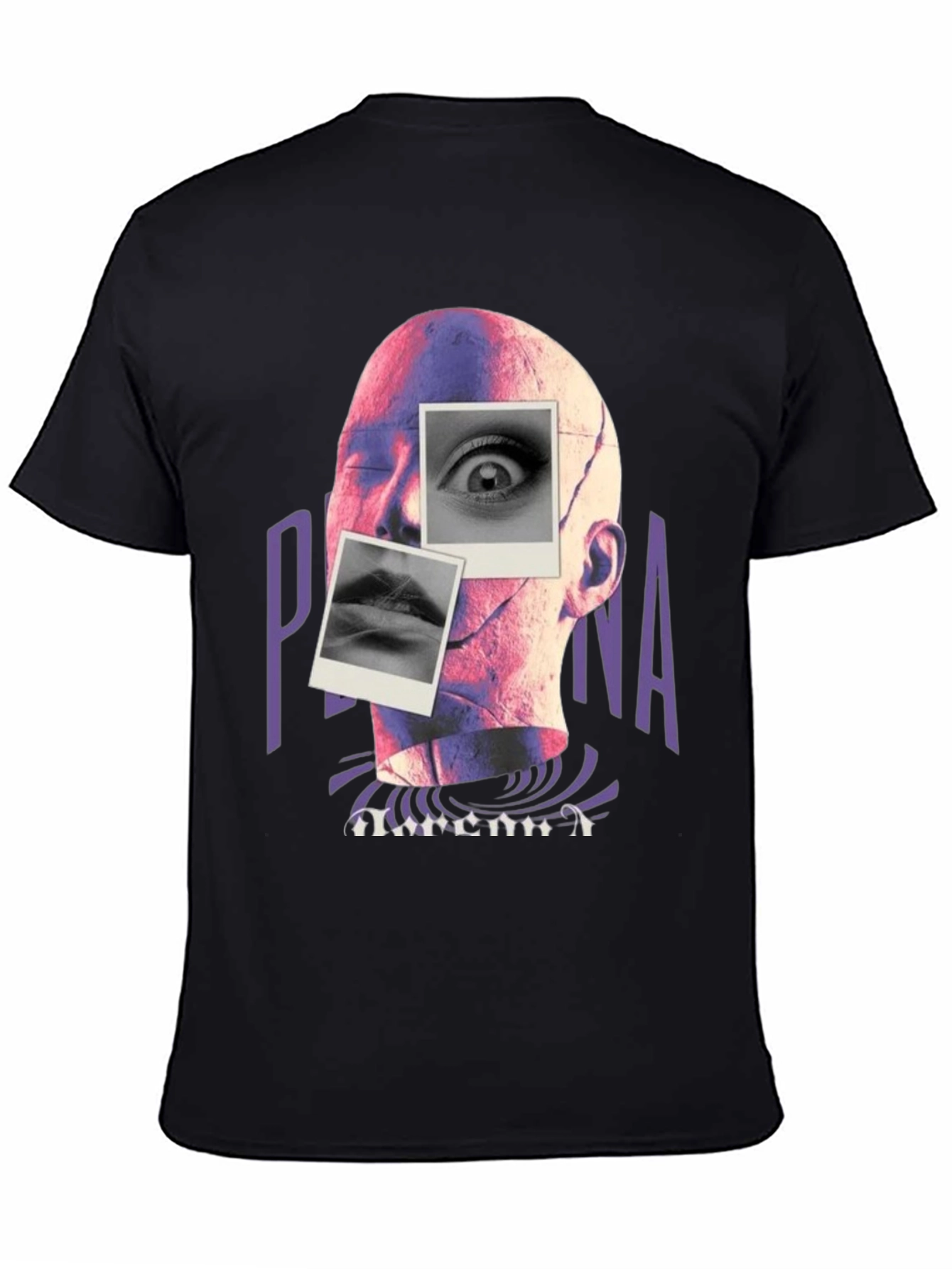 Abstract Persona Graphic Tee - Unique Art T-Shirt