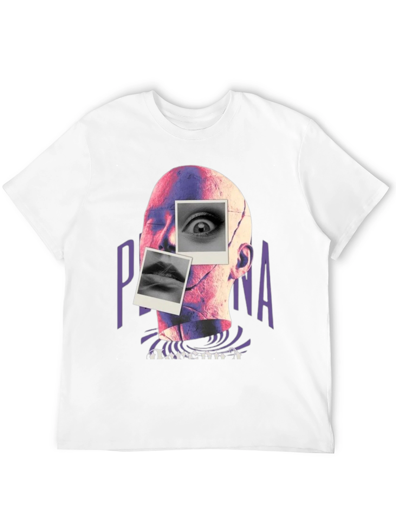 Abstract Persona Graphic Tee - Unique Art T-Shirt