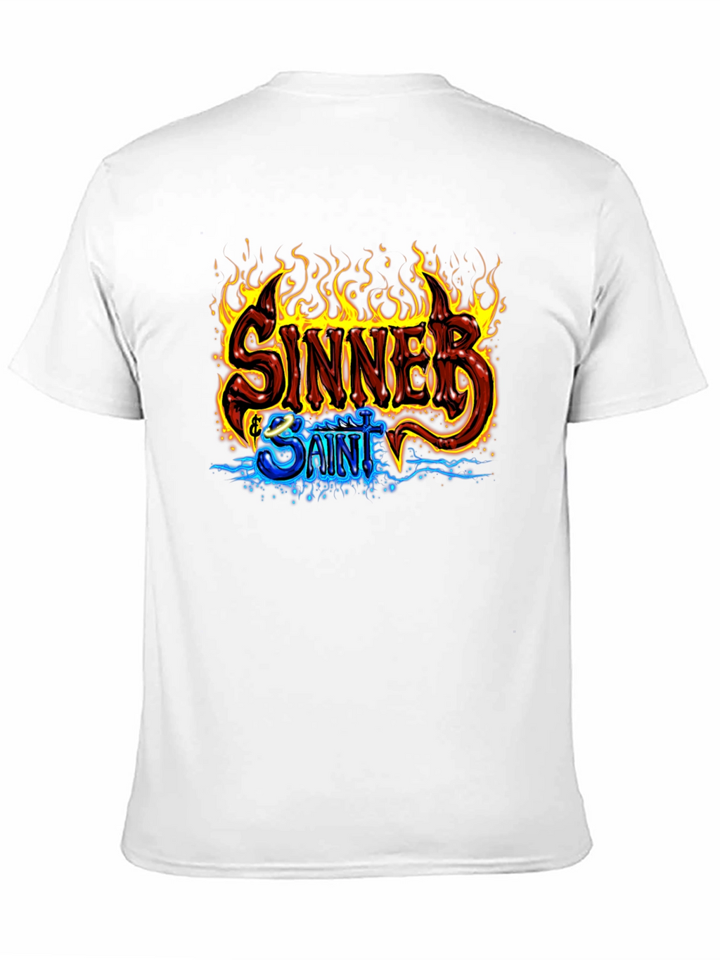 Sinner & Saint Graphic Print Black T-Shirt