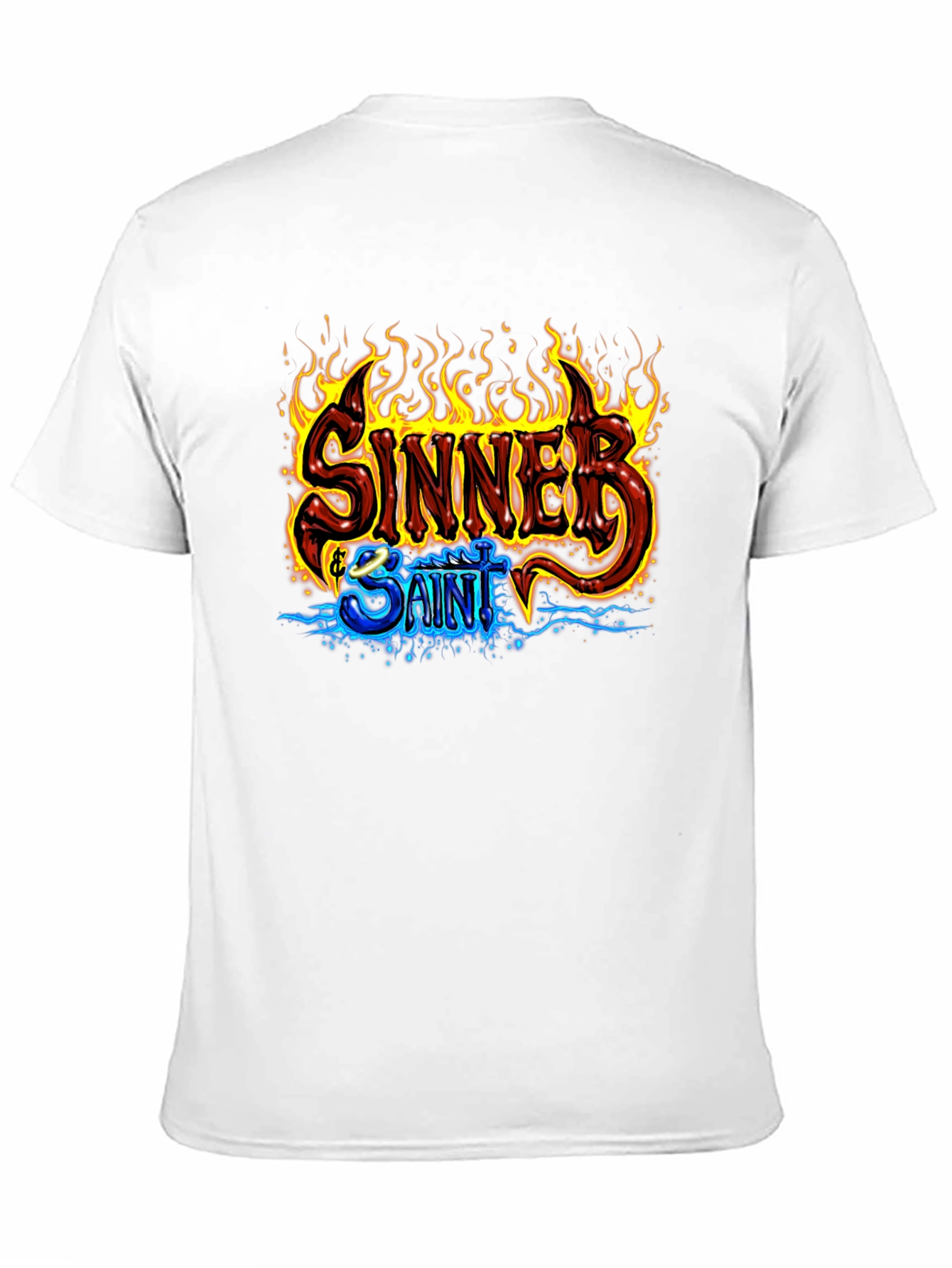 Sinner & Saint Graphic Print Black T-Shirt