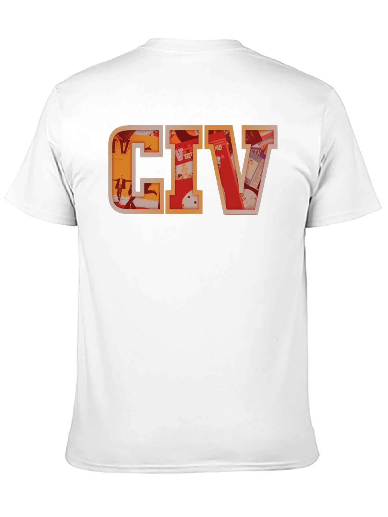 CIV Graphic T-Shirt - Black Crew Neck Tee