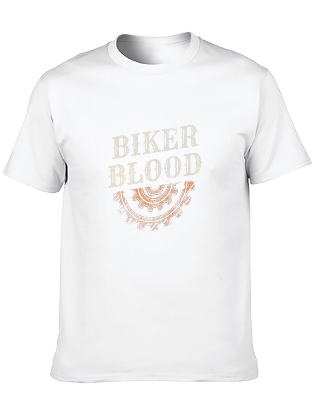 Biker Blood Black Graphic Tee