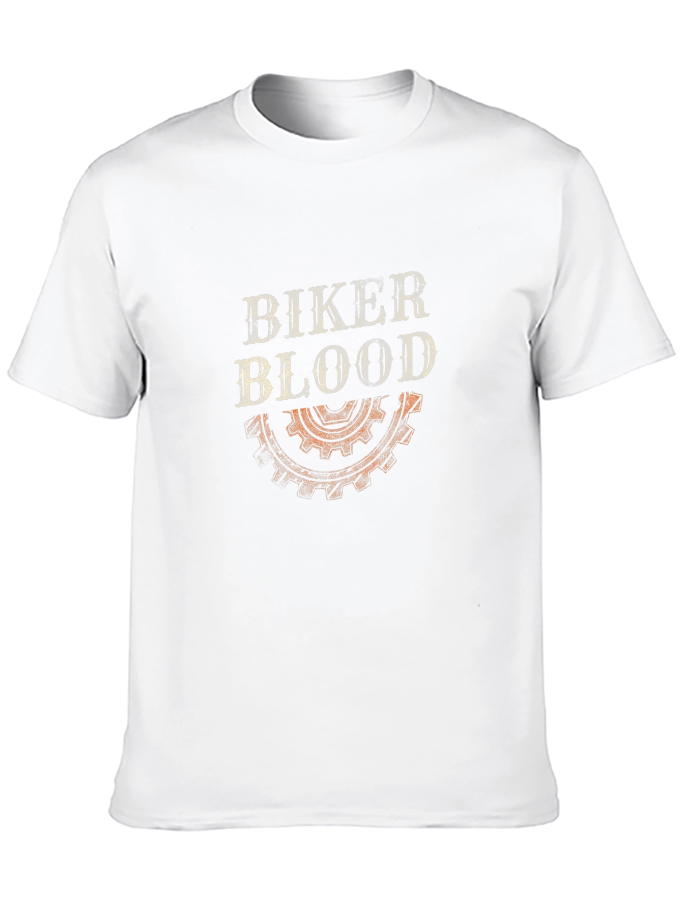 Biker Blood Black Graphic Tee