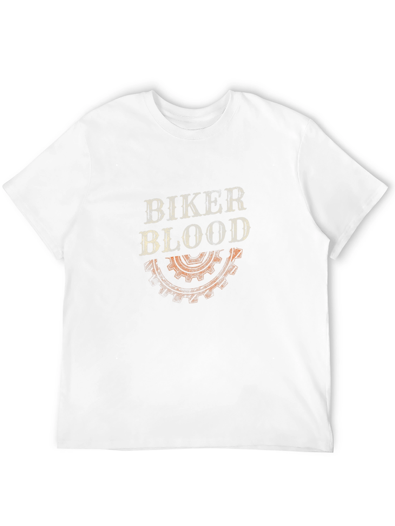 Biker Blood Black Graphic Tee
