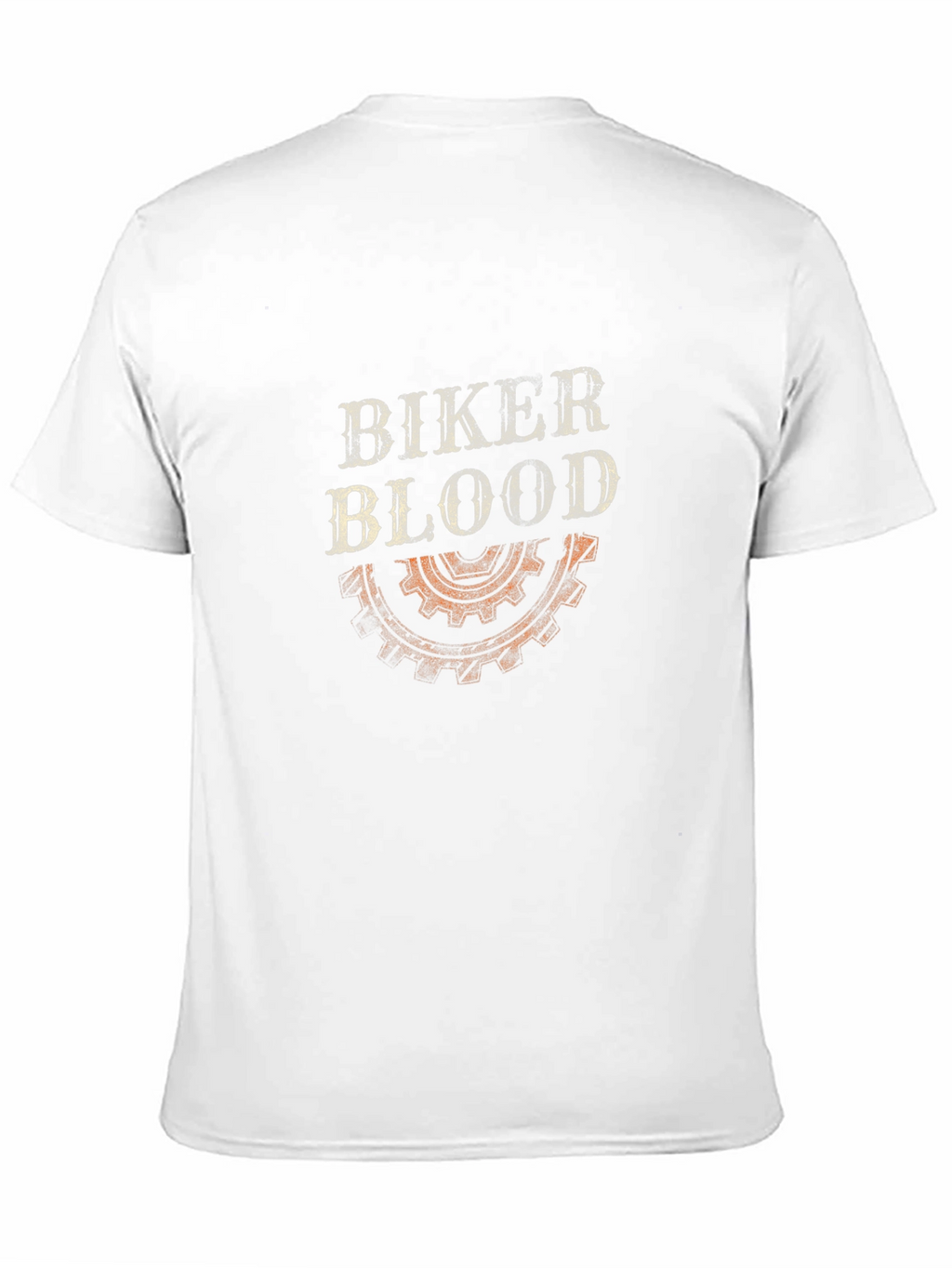 Biker Blood Black Graphic Tee
