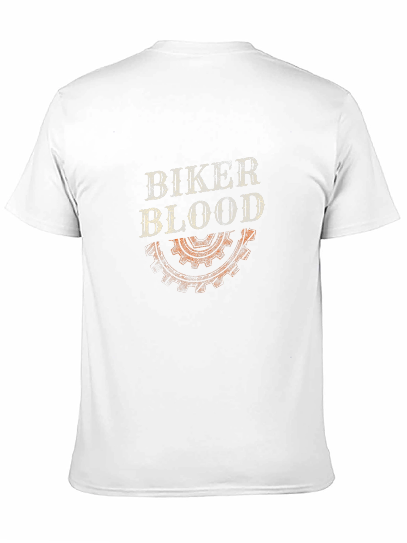 Biker Blood Black Graphic Tee