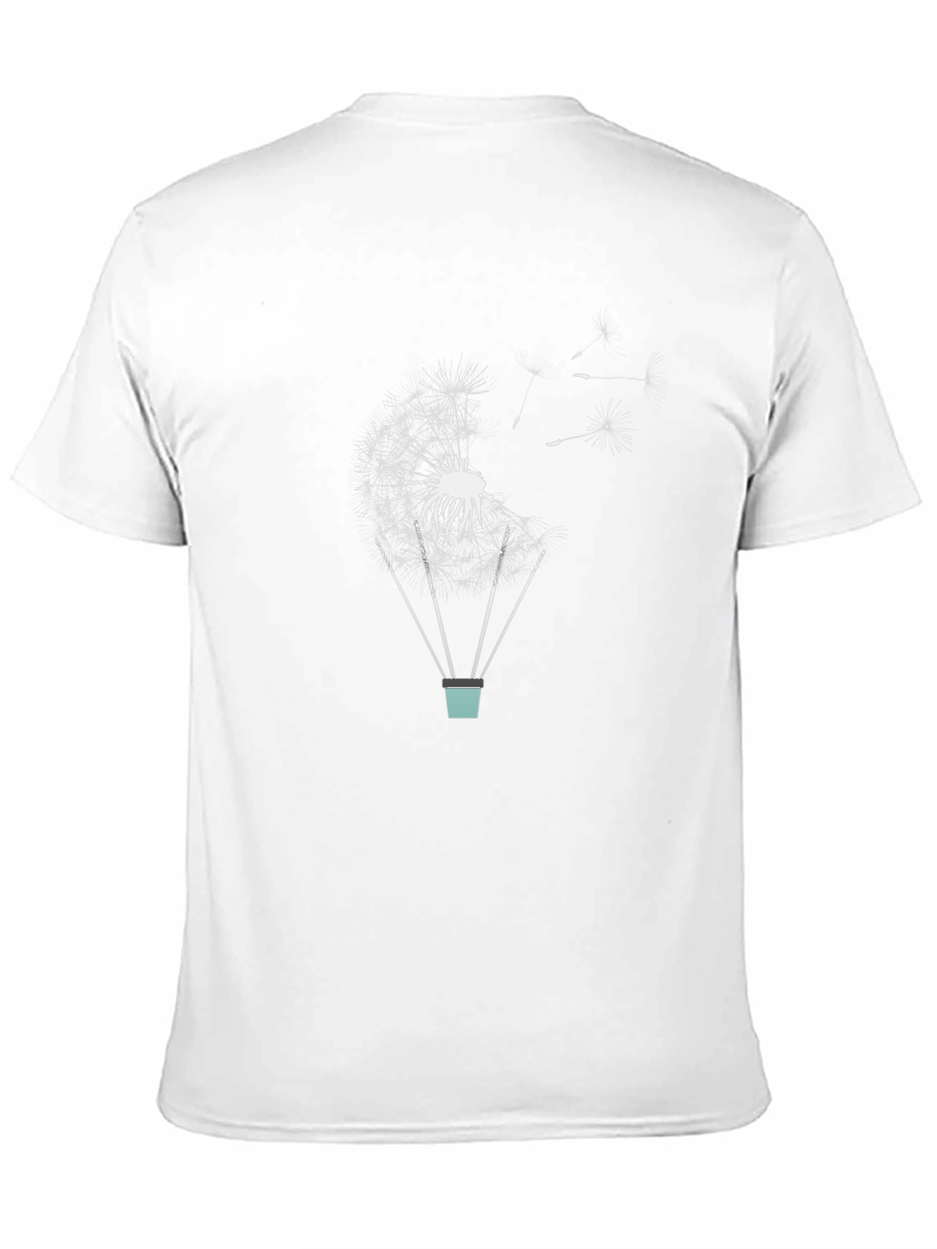 Dandelion Air Balloon Graphic T-Shirt