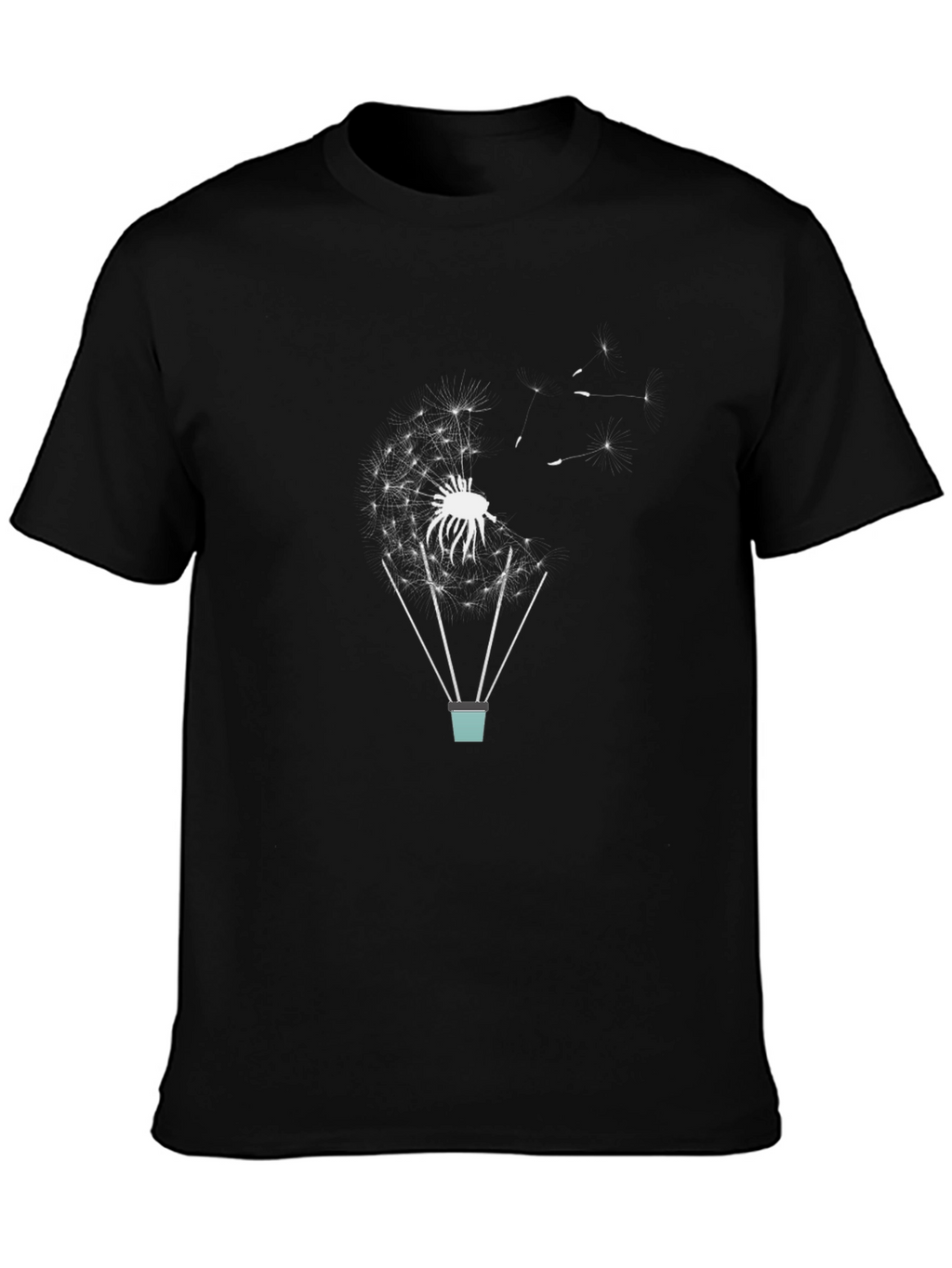 Dandelion Air Balloon Graphic T-Shirt