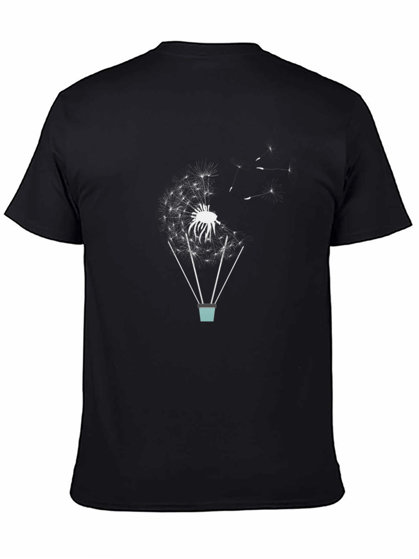 Dandelion Air Balloon Graphic T-Shirt