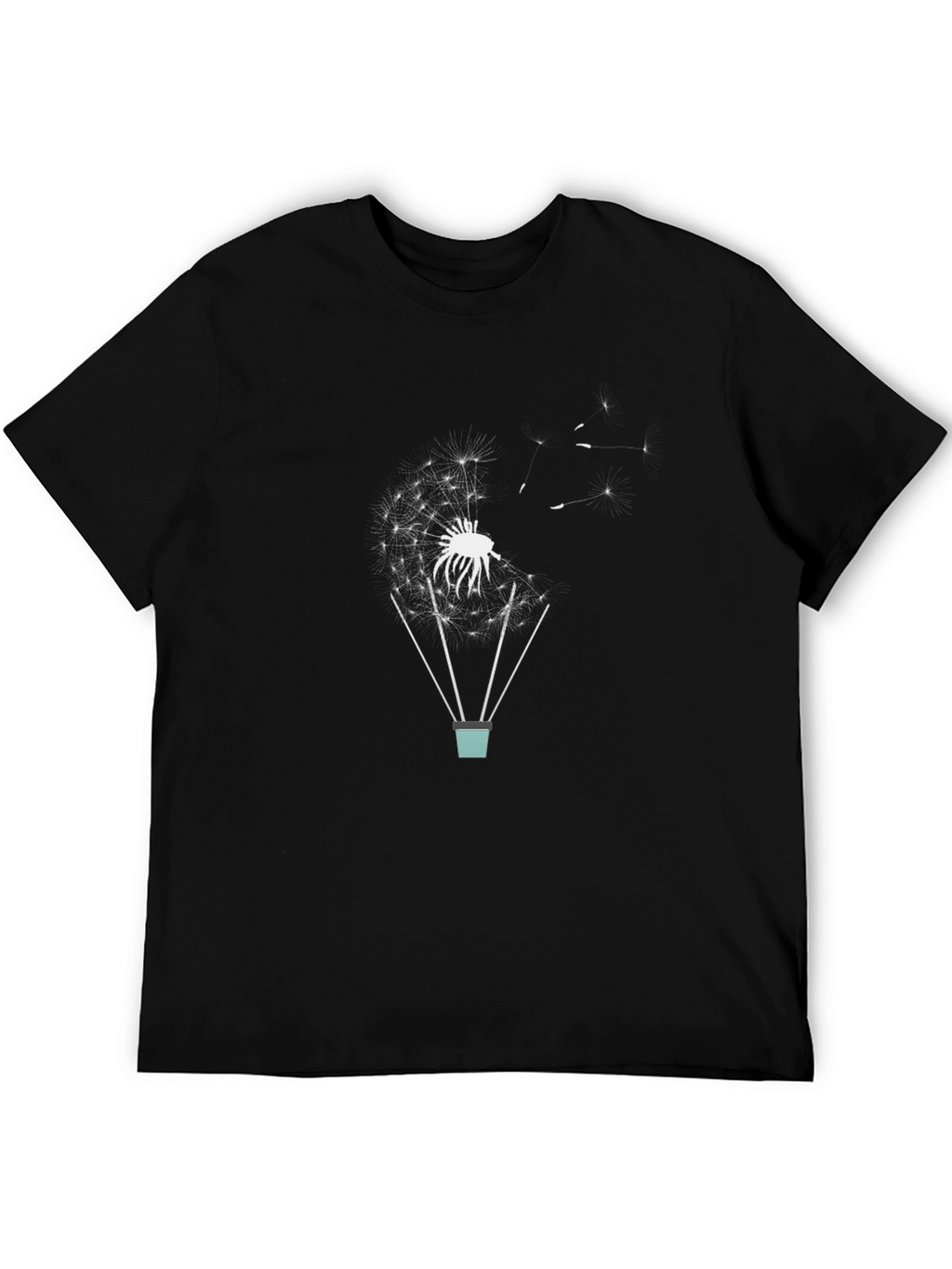 Dandelion Air Balloon Graphic T-Shirt