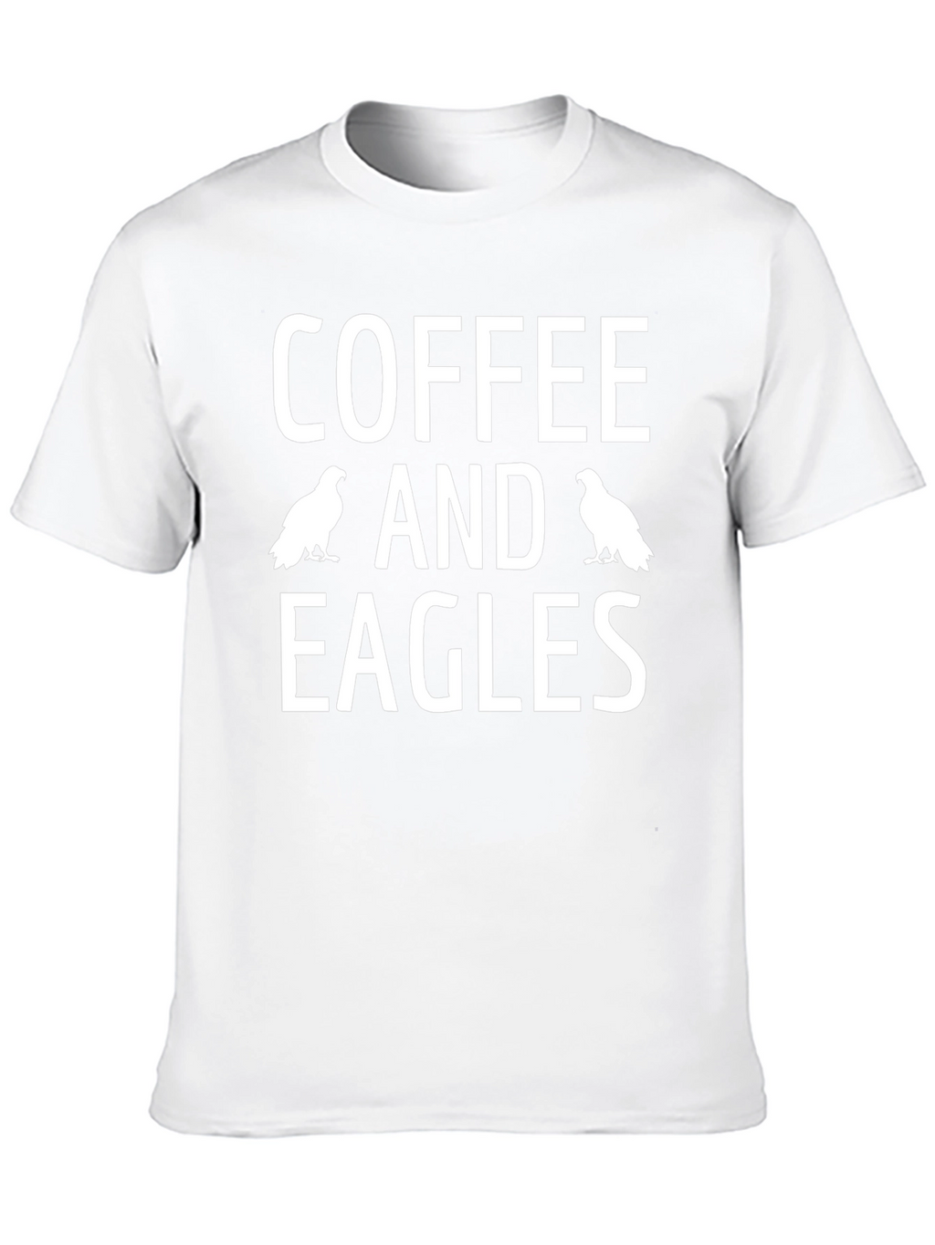 Coffee and Eagles Graphic T-Shirt