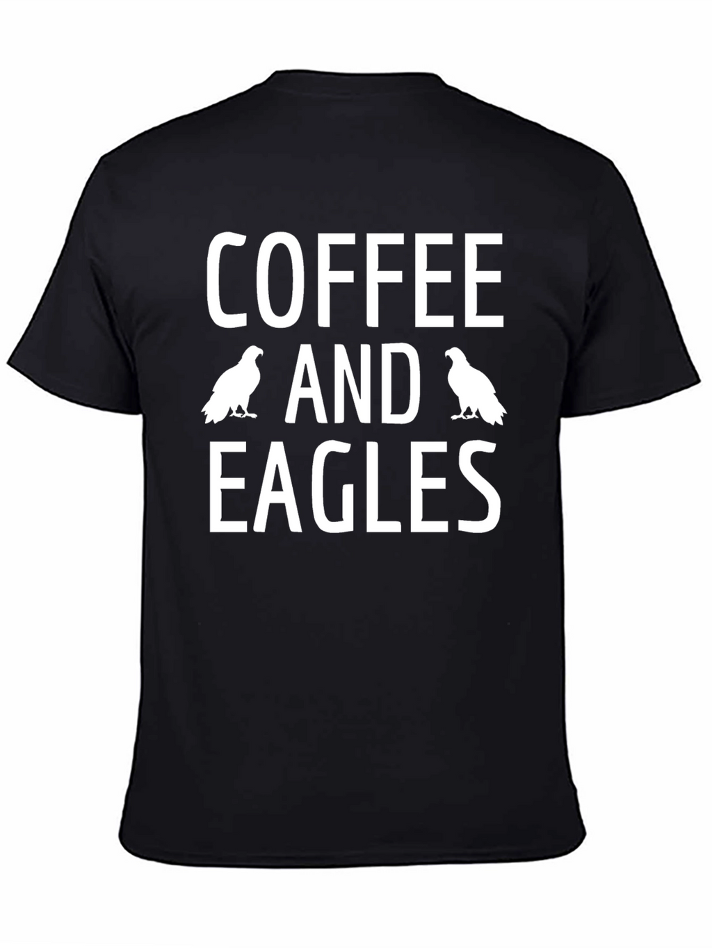 Coffee and Eagles Graphic T-Shirt