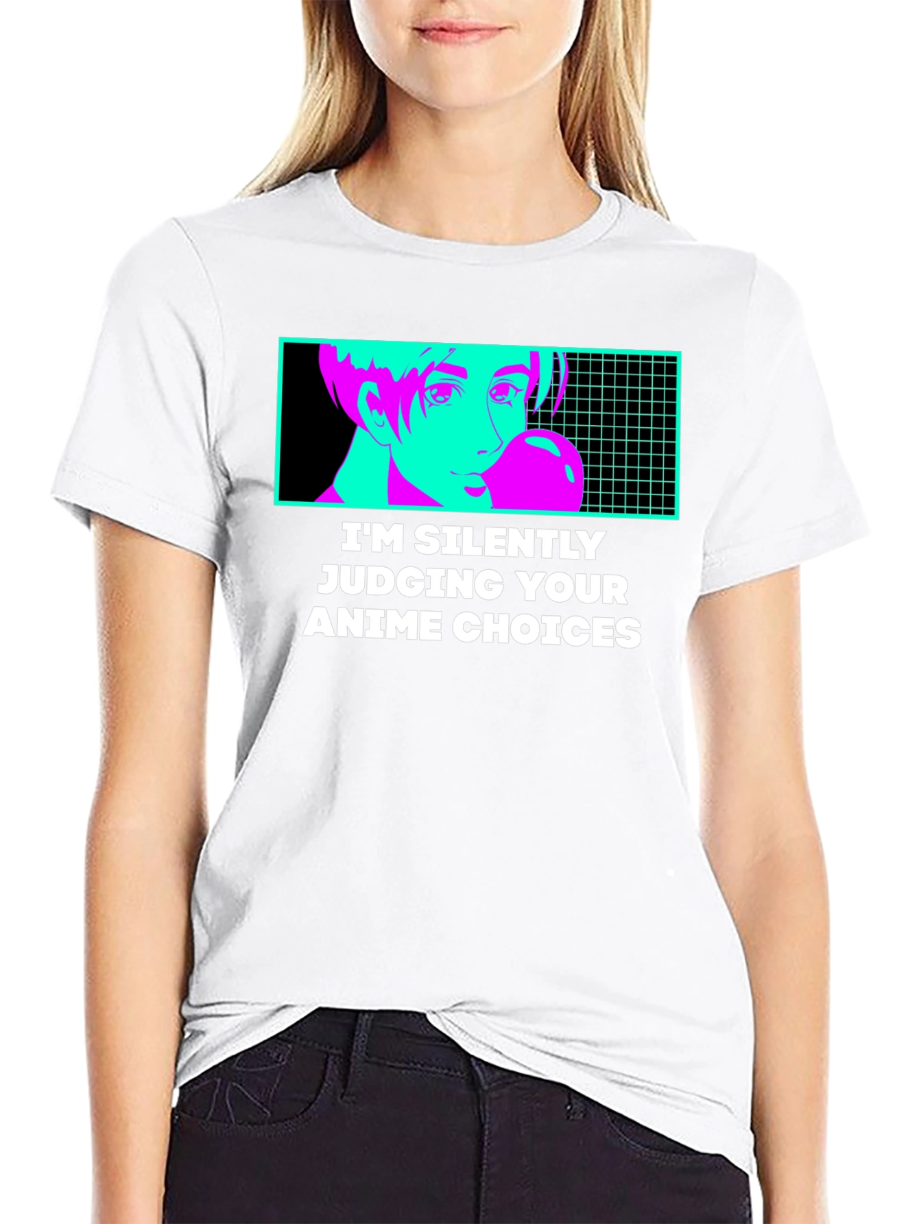 Anime Choices Graphic Tee - Humor T-Shirt