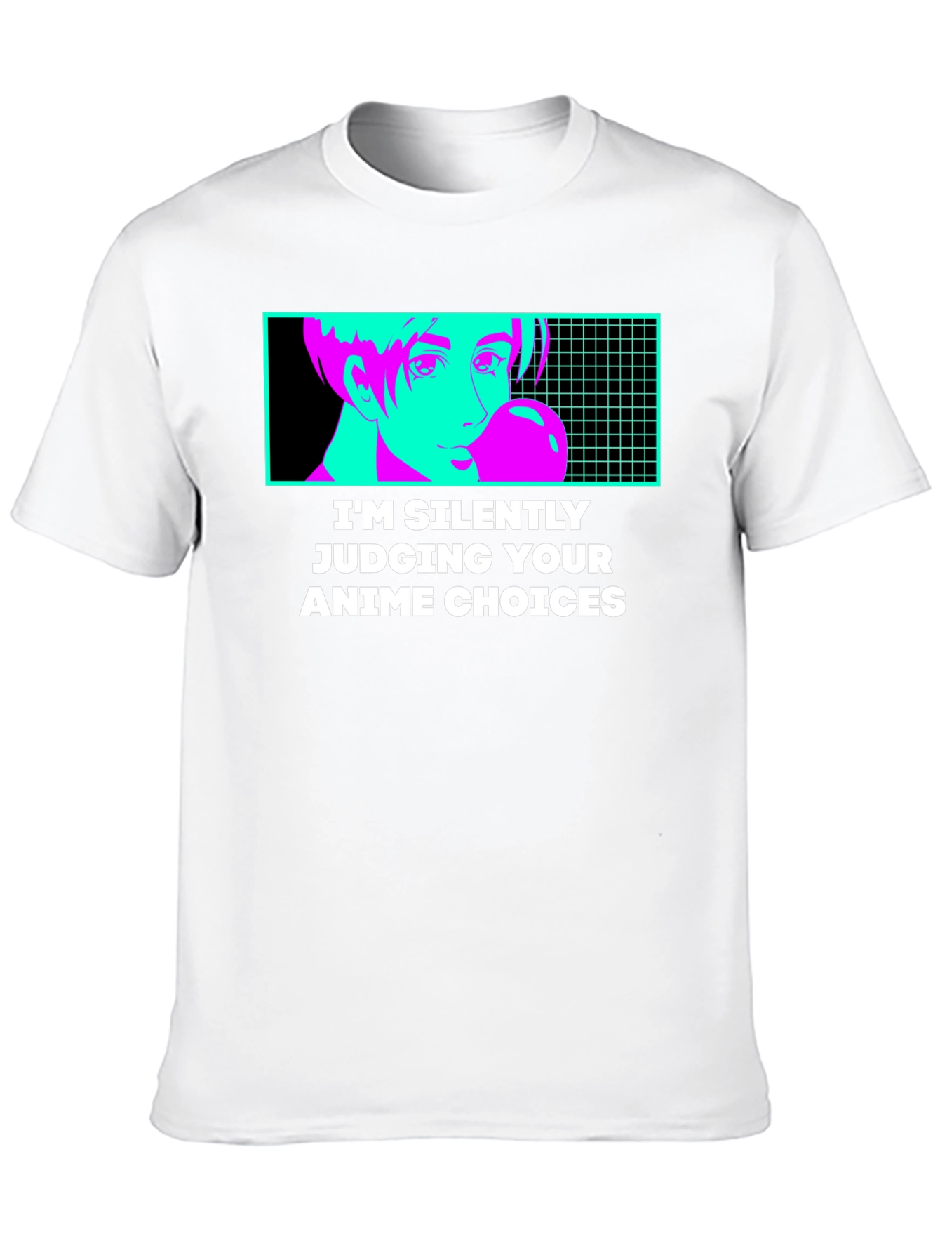 Anime Choices Graphic Tee - Humor T-Shirt