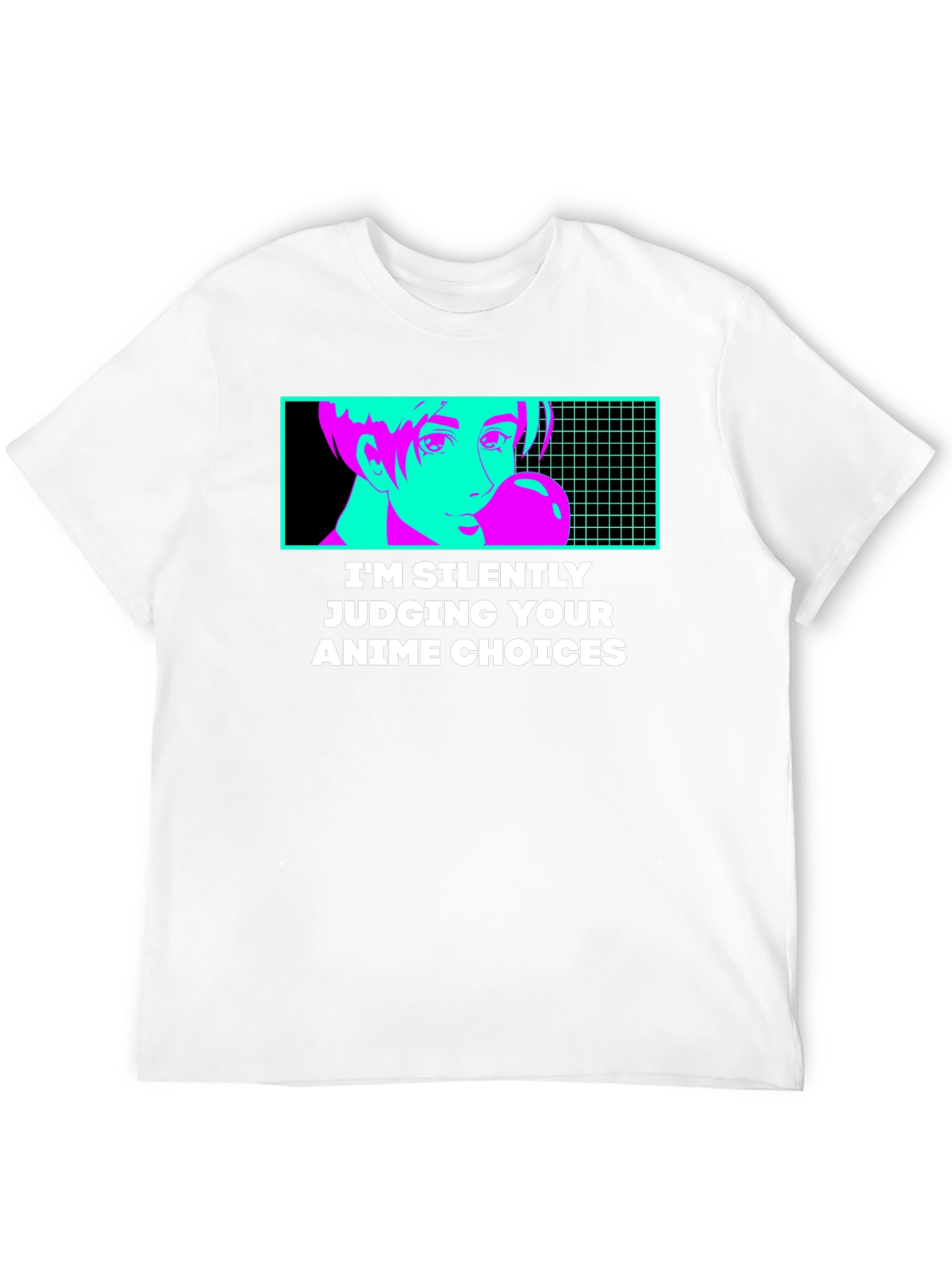 Anime Choices Graphic Tee - Humor T-Shirt