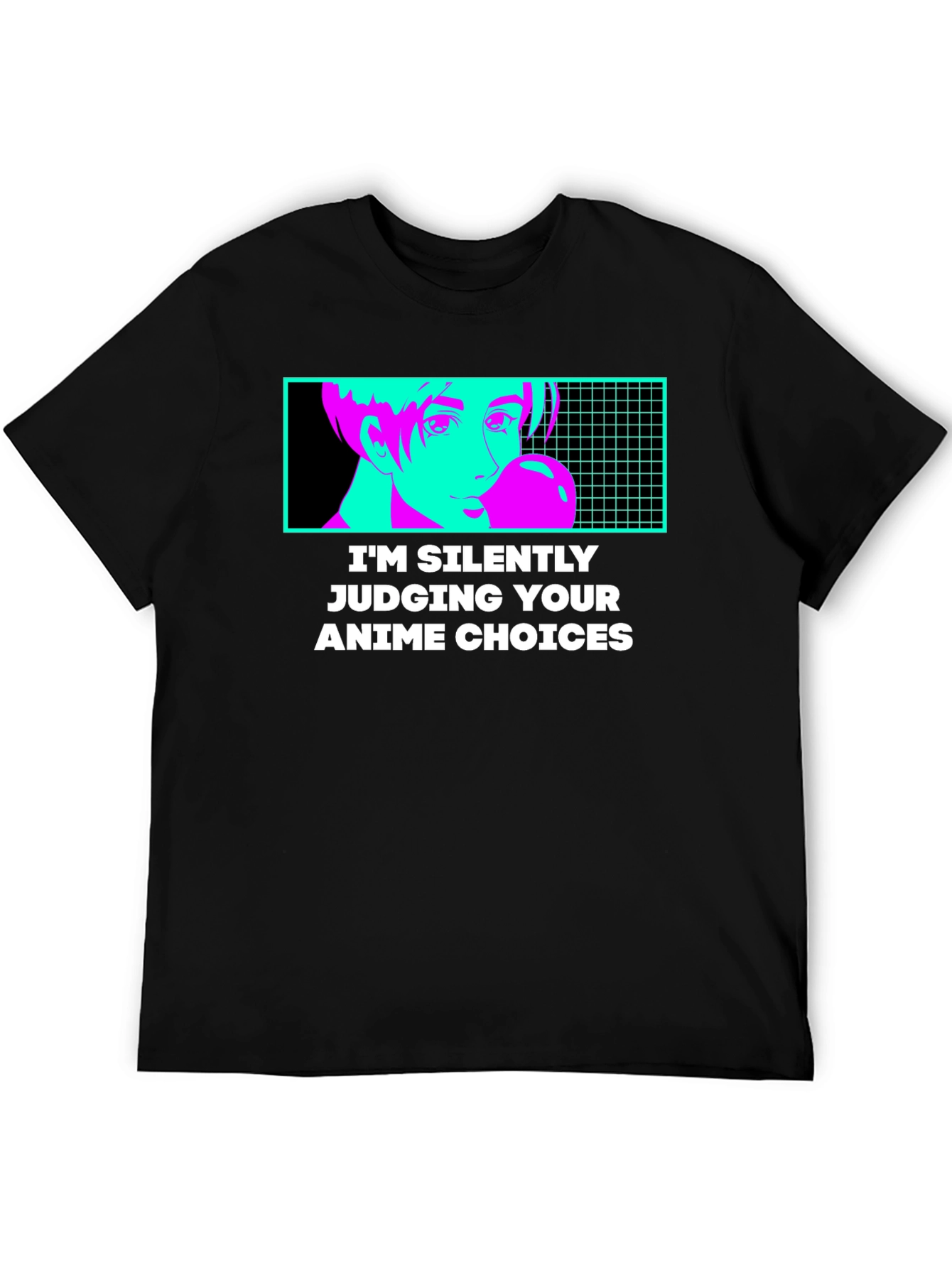Anime Choices Graphic Tee - Humor T-Shirt