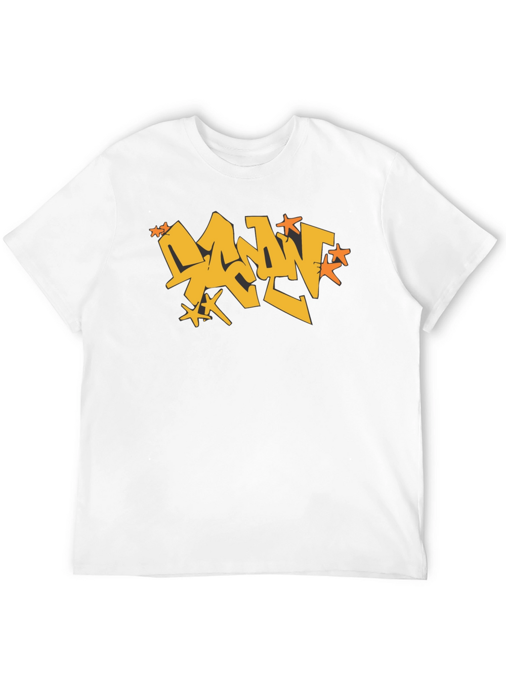Urban Graffiti Style Black Tee