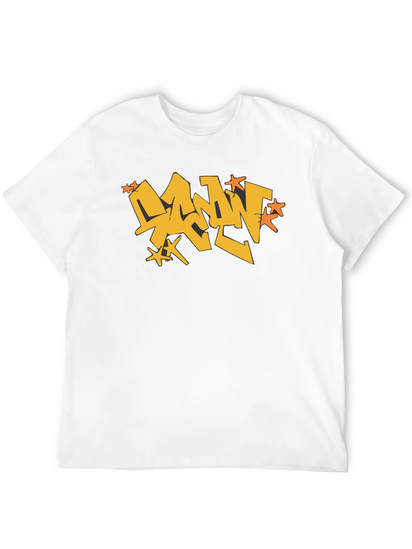 Urban Graffiti Style Black Tee