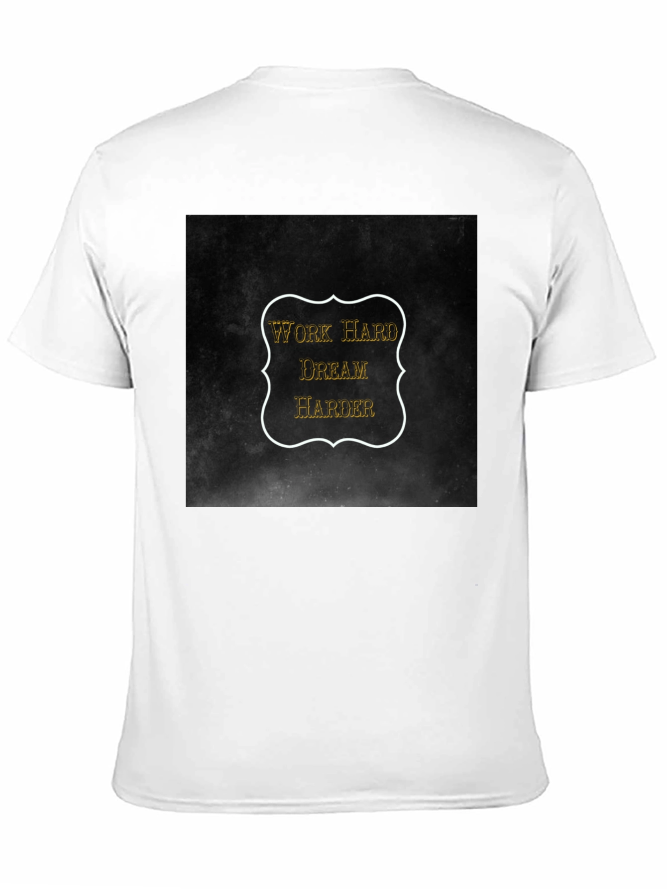 Work Hard Dream Harder Black T-Shirt