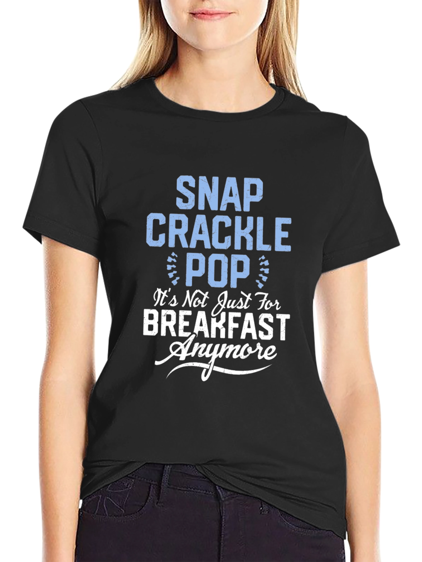 Snap Crackle Pop Funny Graphic Tee