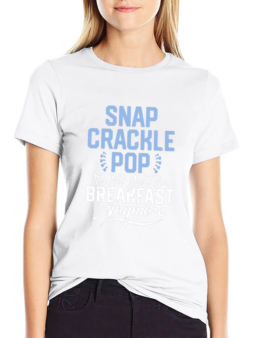 Snap Crackle Pop Funny Graphic Tee