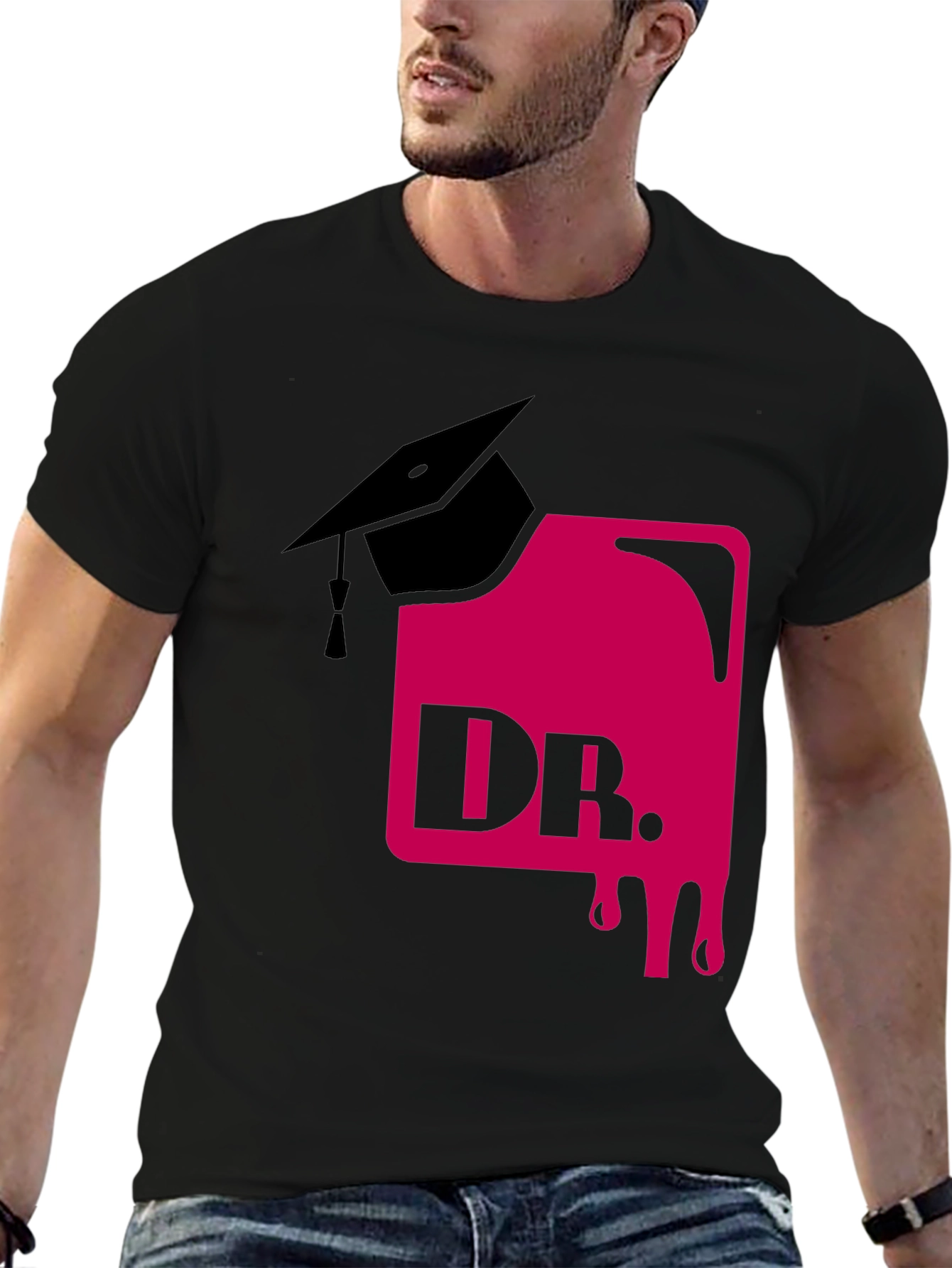 Dr. Drip Graphic Tee - Black