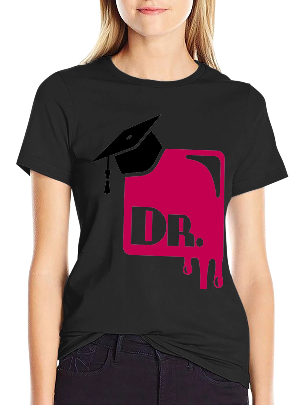 Dr. Drip Graphic Tee - Black