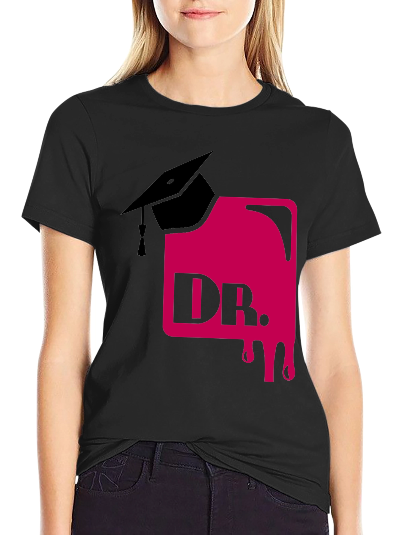 Dr. Drip Graphic Tee - Black