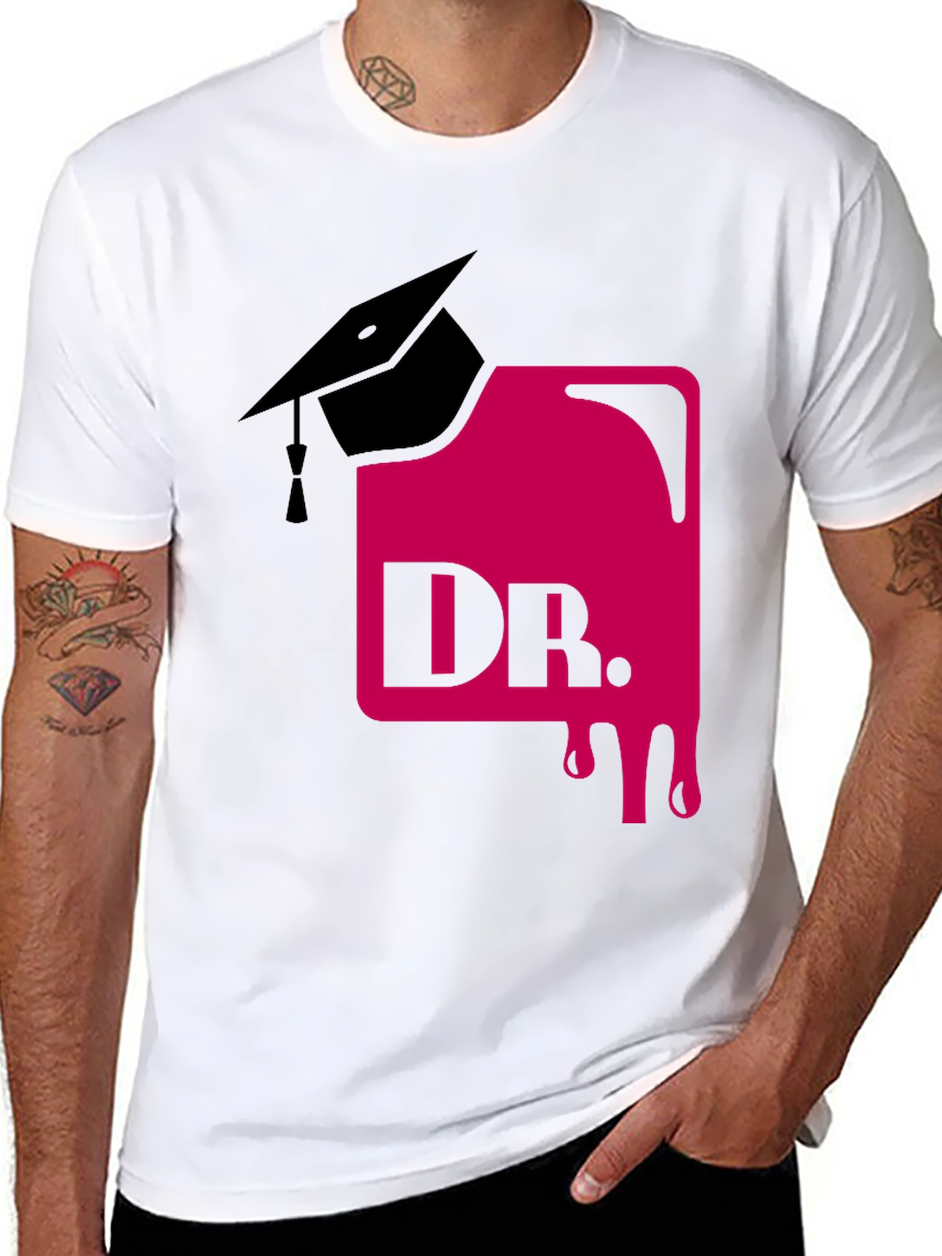 Dr. Drip Graphic Tee - Black