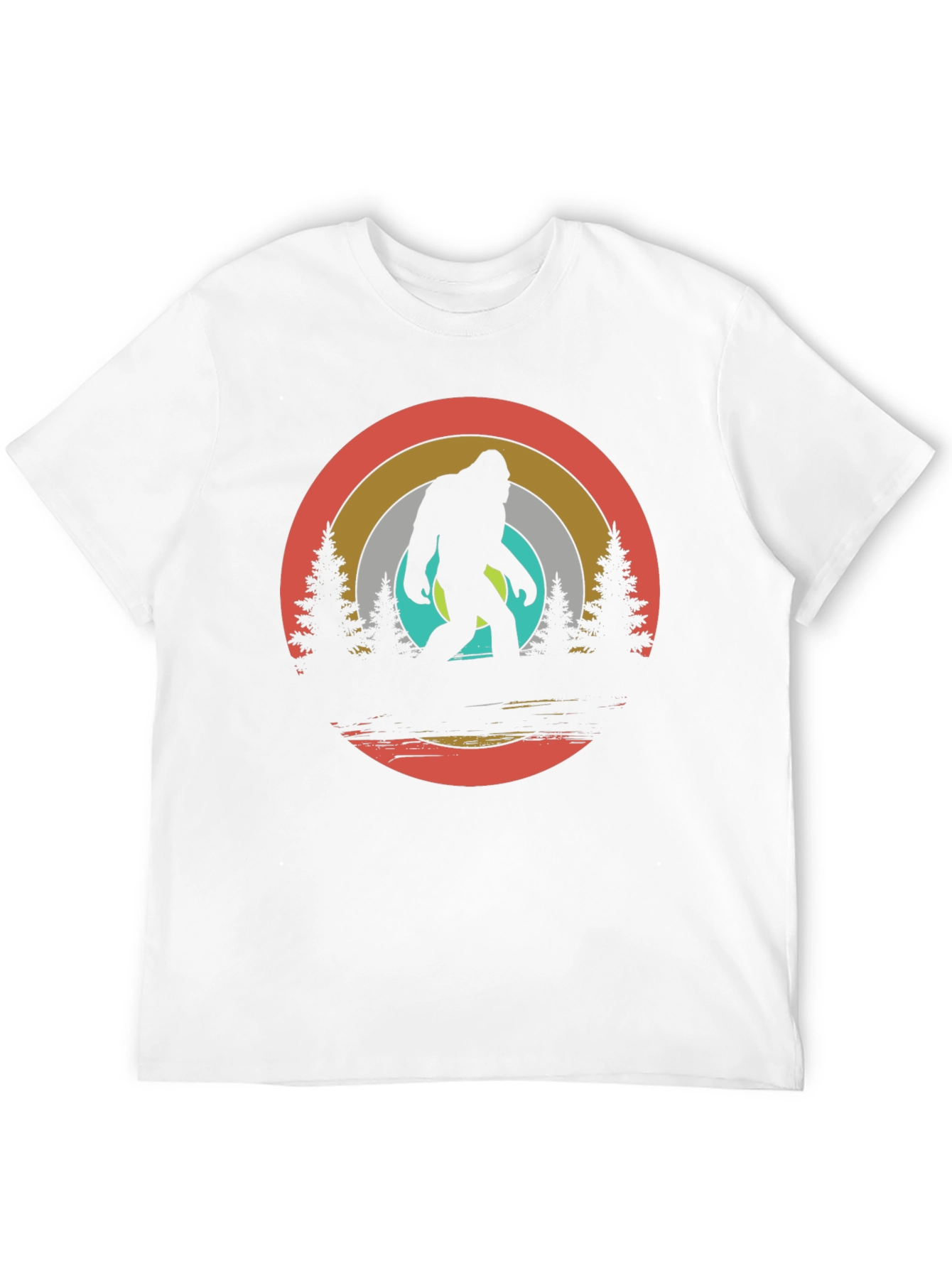 Bigfoot Retro Graphic T-Shirt - Black