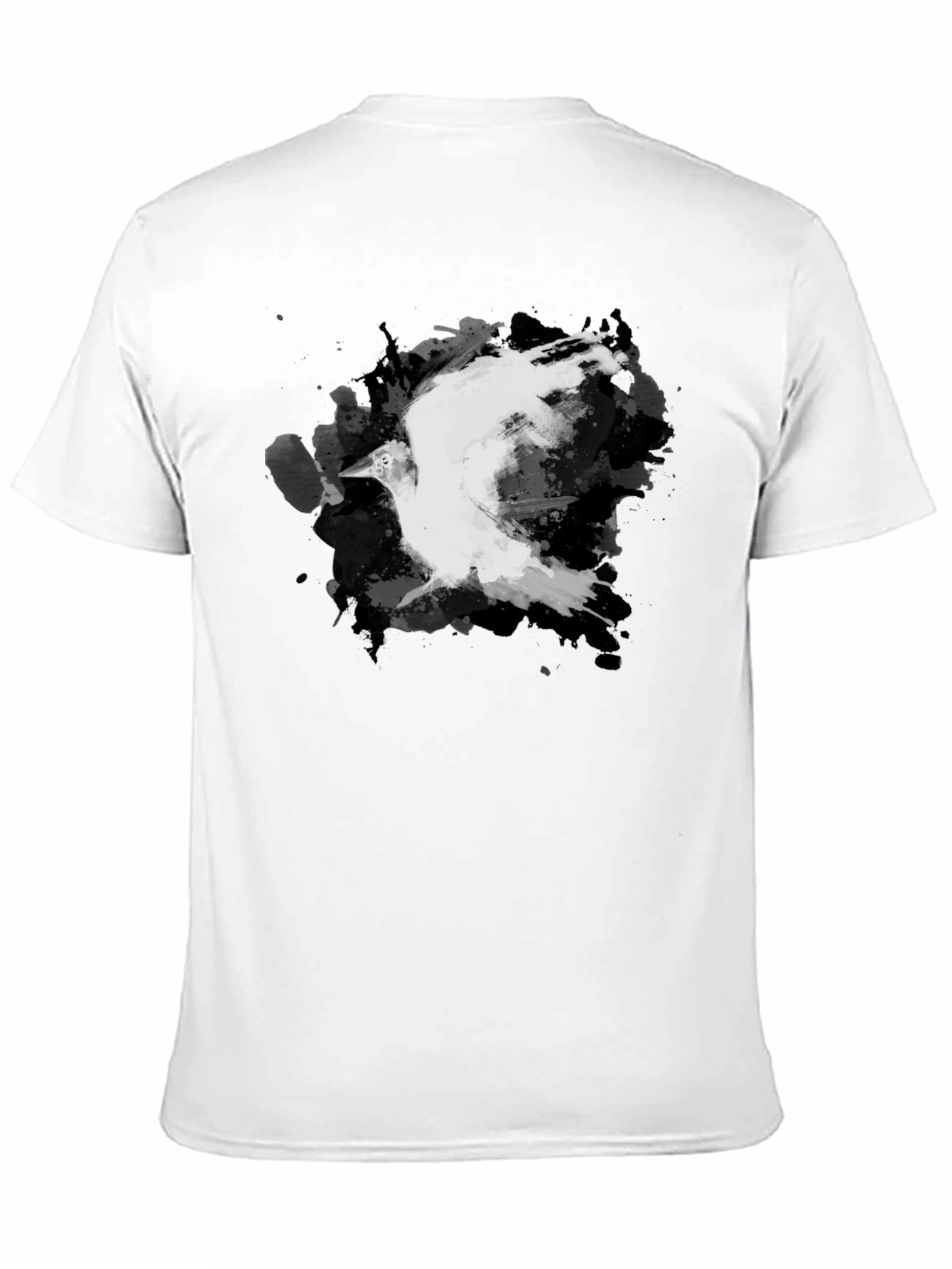 Abstract Raven Black T-Shirt