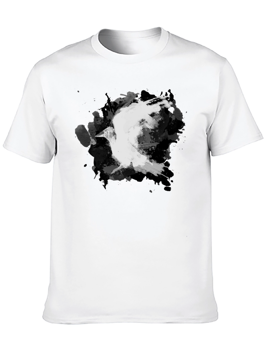 Abstract Raven Black T-Shirt