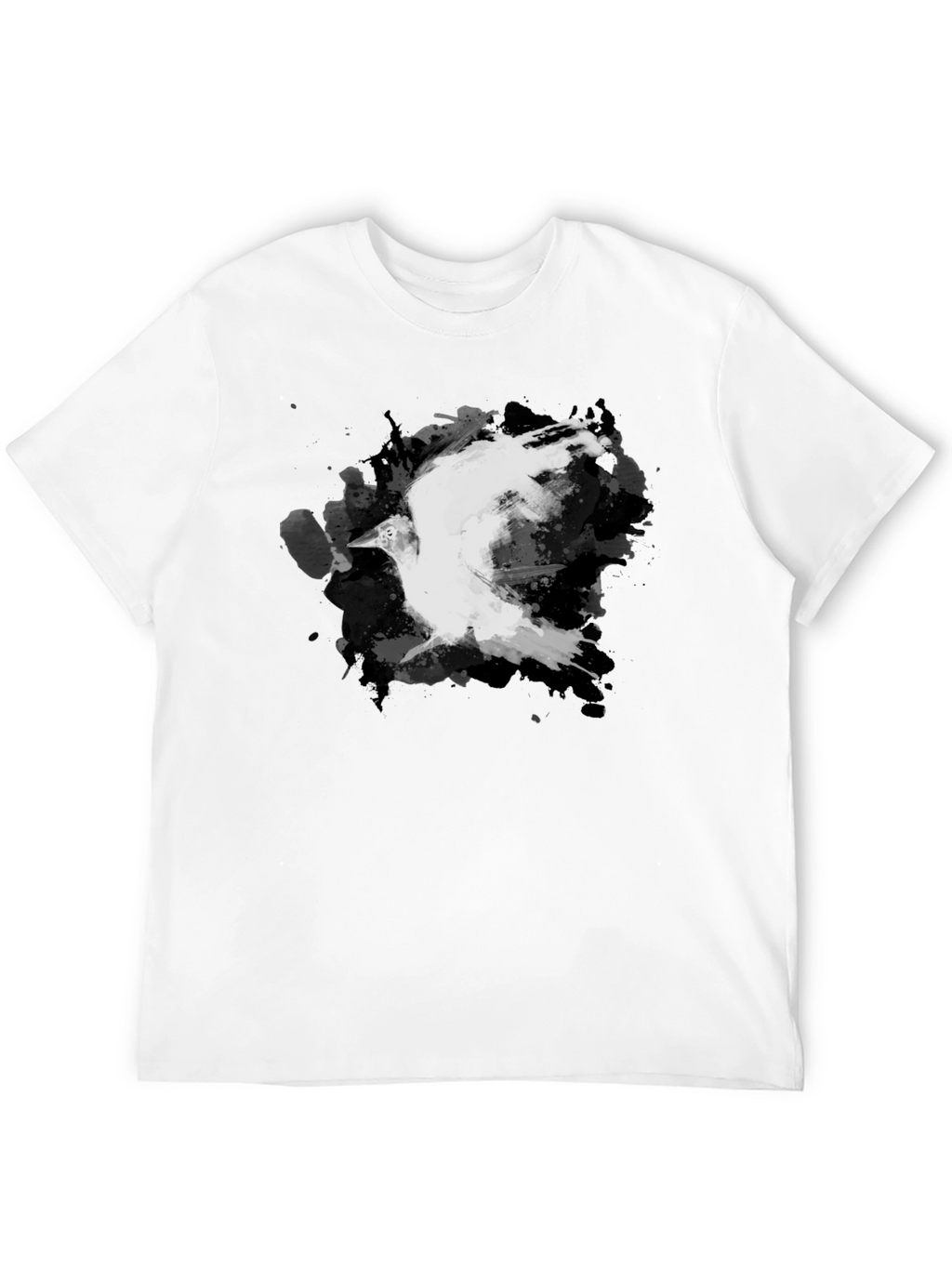Abstract Raven Black T-Shirt