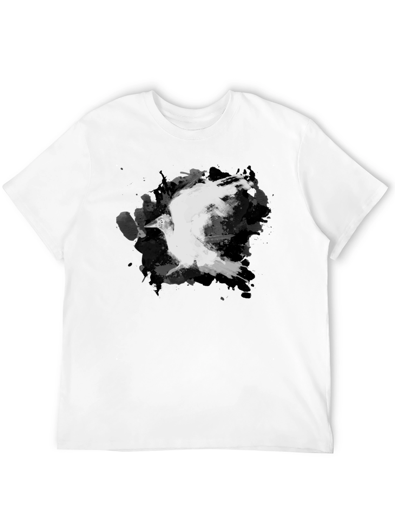 Abstract Raven Black T-Shirt