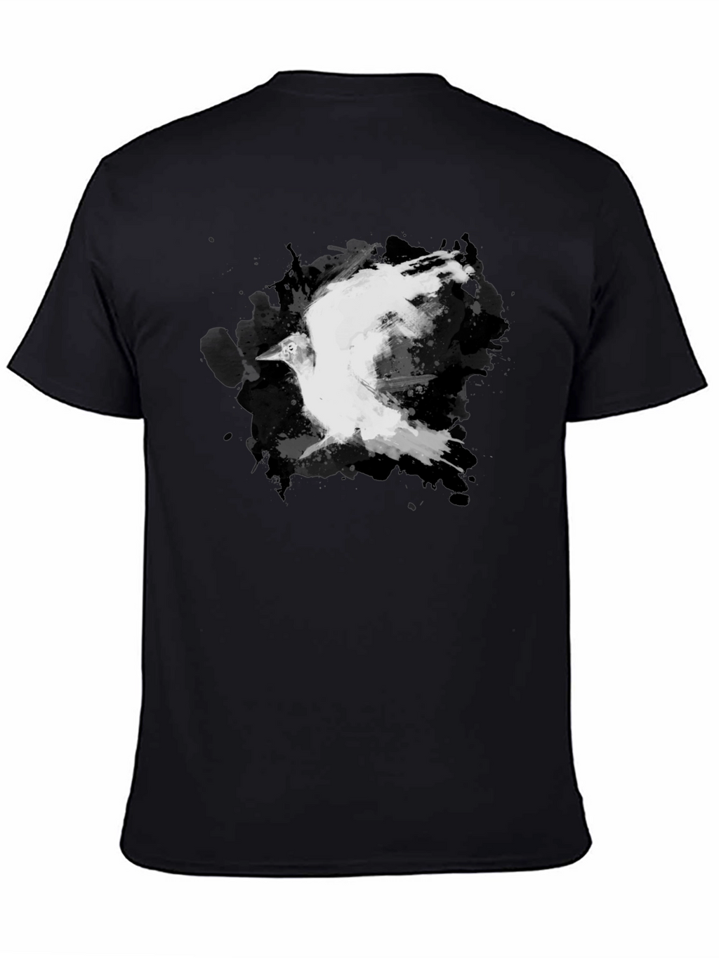 Abstract Raven Black T-Shirt