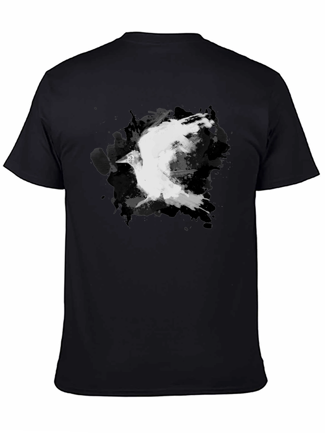 Abstract Raven Black T-Shirt