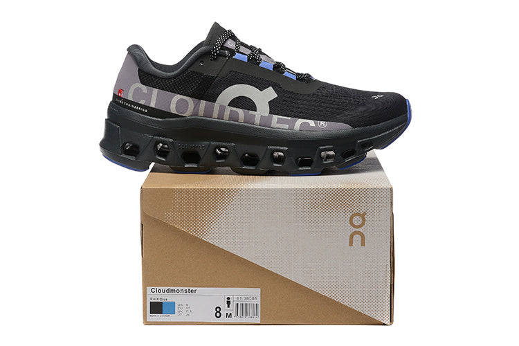On Running Cloudmonster Sneakers Black | Blue