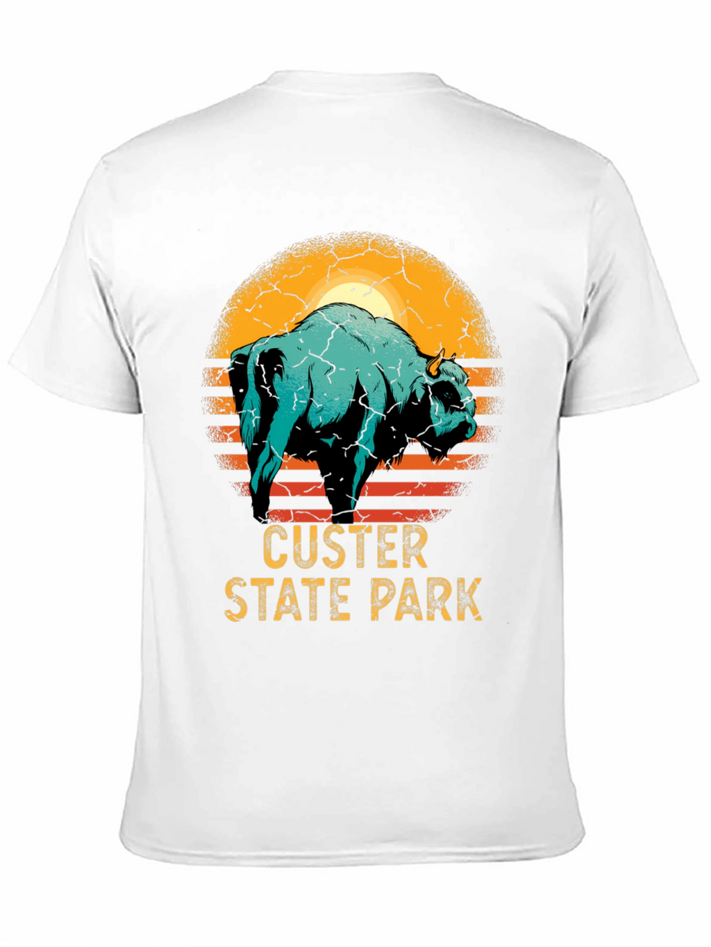 Custer State Park Bison Graphic T-Shirt
