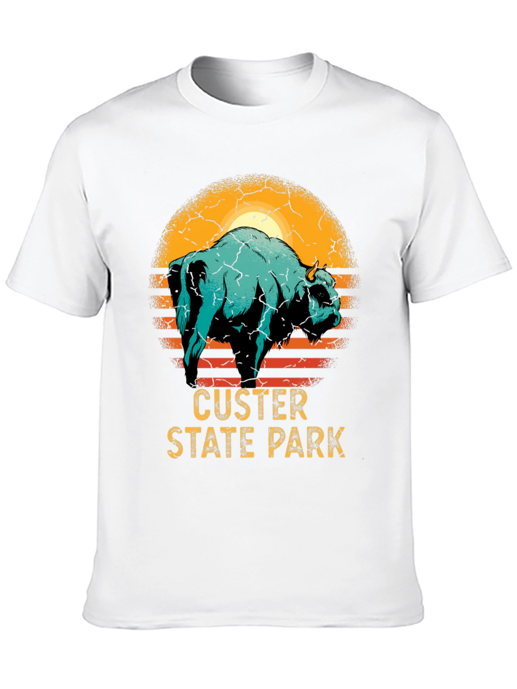 Custer State Park Bison Graphic T-Shirt