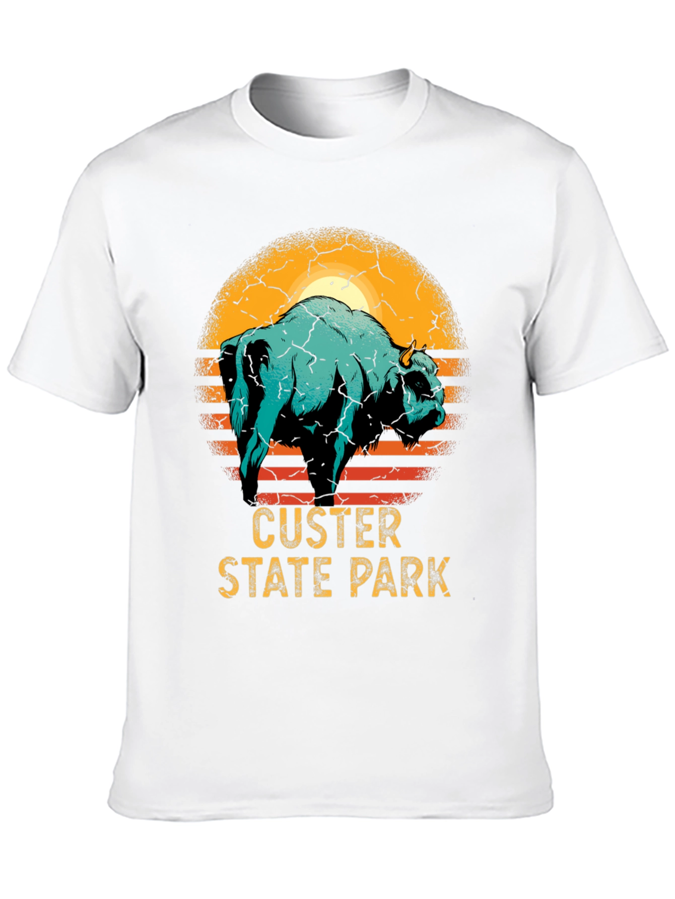 Custer State Park Bison Graphic T-Shirt