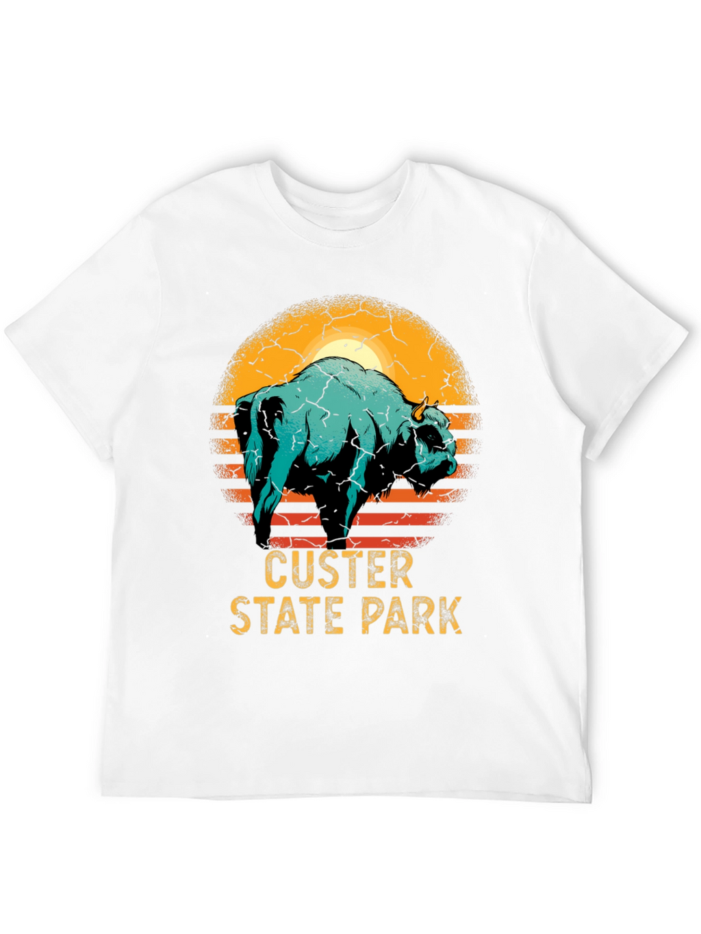 Custer State Park Bison Graphic T-Shirt