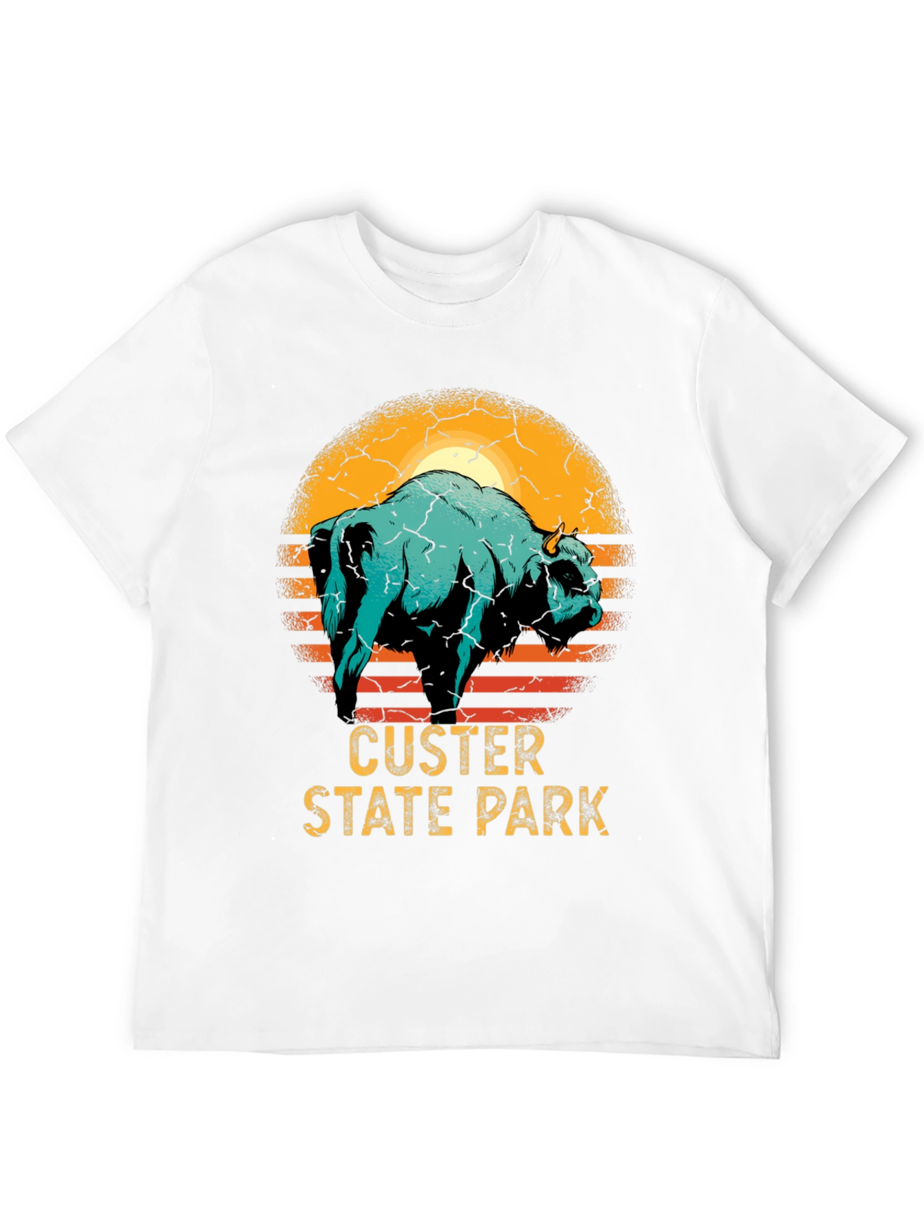 Custer State Park Bison Graphic T-Shirt