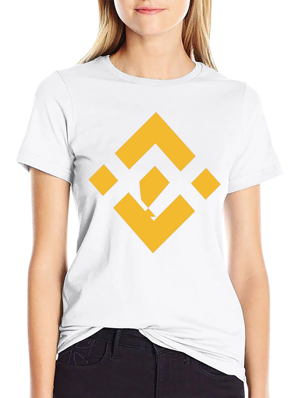 Binance Logo Black T-Shirt - Crypto Fashion