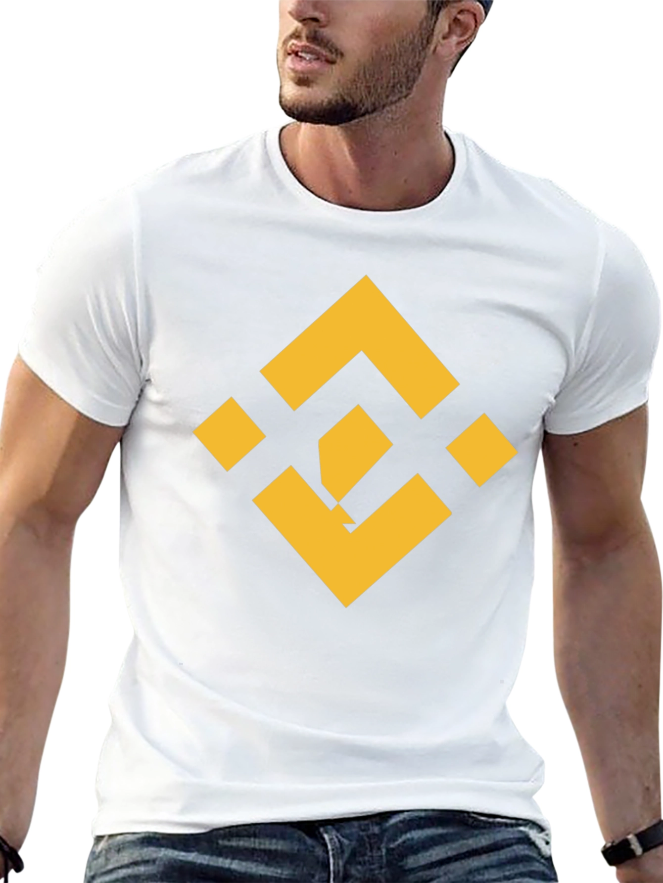 Binance Logo Black T-Shirt - Crypto Fashion