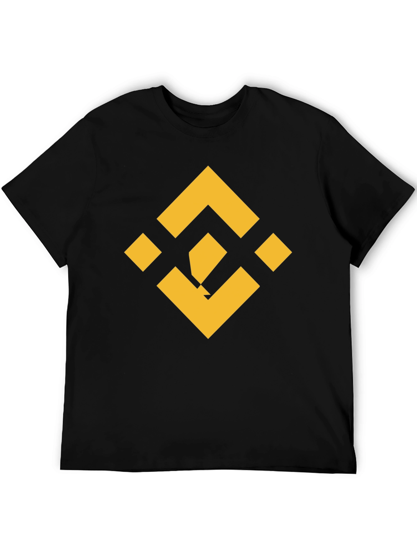 Binance Logo Black T-Shirt - Crypto Fashion